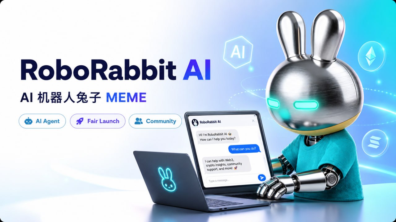 RoboRabbit AI 宣传海报